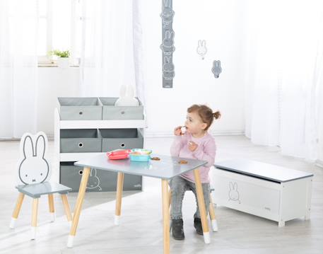 Meuble de rangement jouets avec 5 bacs en toile Miffy 6 - vertbaudet enfant 