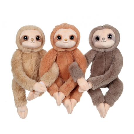 Peluche - peluche paresseux caramel - 42 cm Marron 2 - vertbaudet enfant 