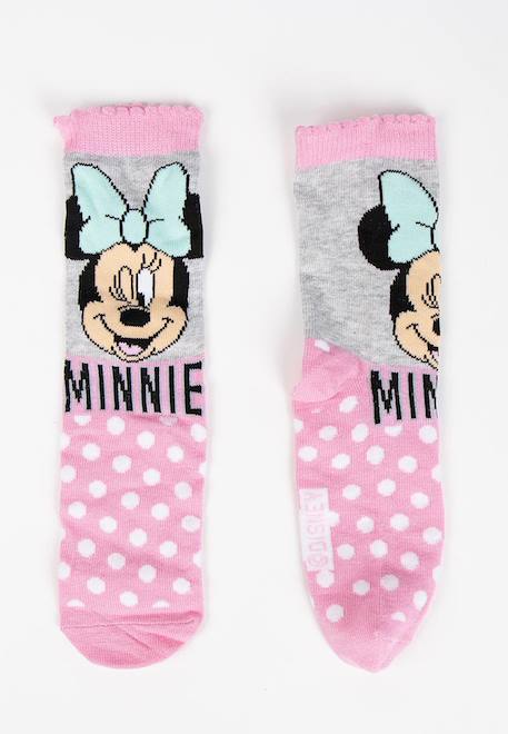Lot de chaussettes 3 pièces minnie Multicolor 4 - vertbaudet enfant 
