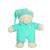 Peluche - peluche ourson baby bear douceur vert menthe - 24 cm Vert 1 - vertbaudet enfant 