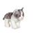 Peluche - chat floppikitty - 22 cm Gris 1 - vertbaudet enfant 