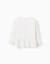 T-shirt en coton avec stitch et volants Blanc 2 - vertbaudet enfant 