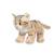 Peluche - peluche chat floppikitty - beige 22 cm Beige 2 - vertbaudet enfant 
