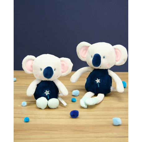 Peluche - petits musicaux les ptits féeriques koala - 17 cm Bleu 2 - vertbaudet enfant 