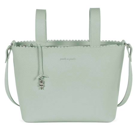 Sac à poussette crossbody icon cream Bleu+Crème+Gris+Rose+Vert 25 - vertbaudet enfant 