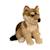 Peluche - peluche loup allongé marron - 30 cm Marron 1 - vertbaudet enfant 