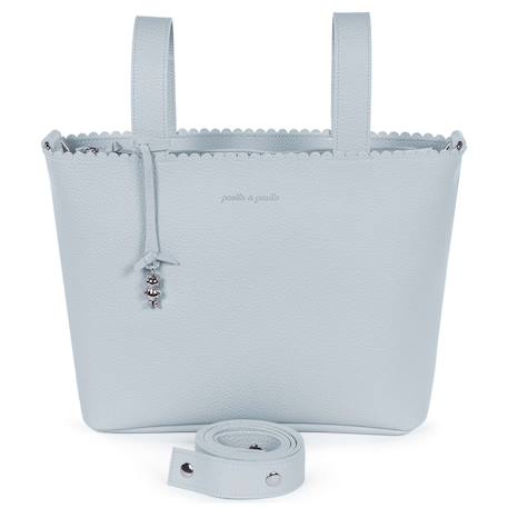 Sac à poussette crossbody icon cream Bleu+Crème+Gris+Rose+Vert 6 - vertbaudet enfant 