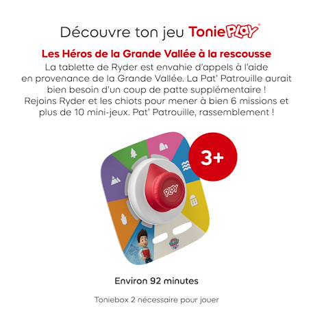 Le coffret tonieplay : paw patrol + le contrôleur MULTICOLORE 4 - vertbaudet enfant 