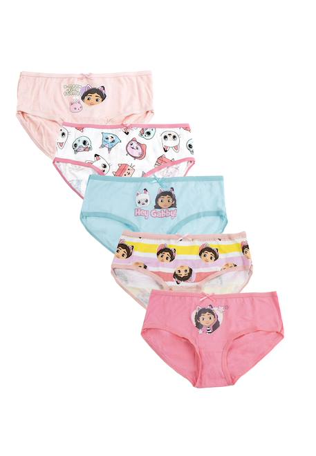 Ensemble de sous-vêtements pour filles 5 pièces Gabby et la Maison magique Multicolor 1 - vertbaudet enfant 