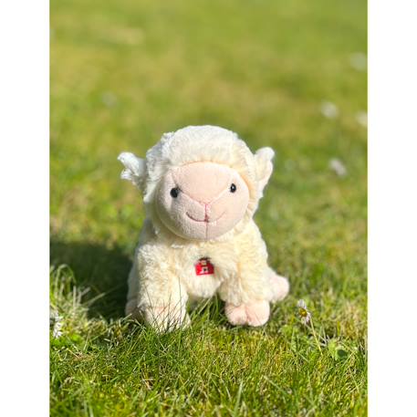 Peluche - les pakidoo sonores en peluche 15 cm - agneau Beige 2 - vertbaudet enfant 