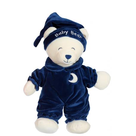 Peluche - ours baby bear douceur - 24 cm Bleu 1 - vertbaudet enfant 