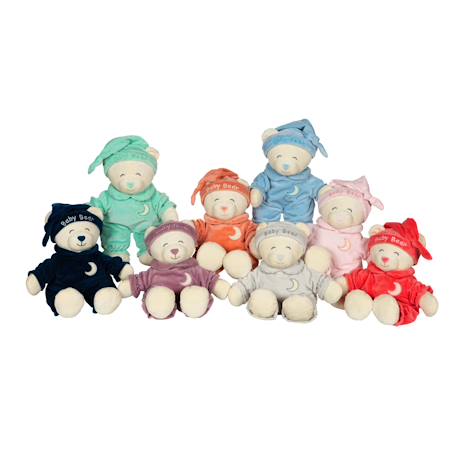 Peluche - ours baby bear douceur - 24 cm Bleu 3 - vertbaudet enfant 