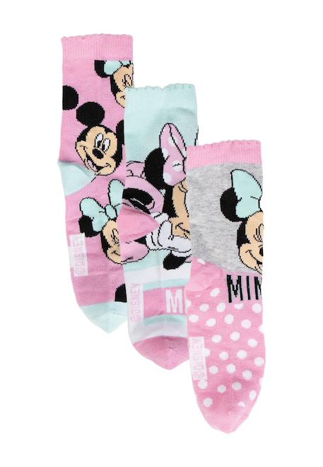 Lot de chaussettes 3 pièces minnie Multicolor 2 - vertbaudet enfant 