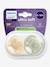 Lot de 2 sucettes ultra soft 6-18 mois forest friends vert+vert imprimé 10 - vertbaudet enfant 