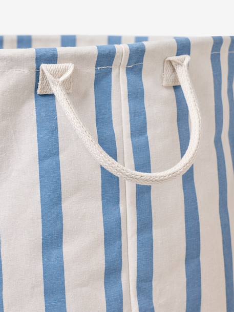 Lot 2 paniers de rangement rayé beige 4 - vertbaudet enfant 