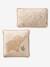 Lot 2 coussins BABYLON en gaze de coton beige 2 - vertbaudet enfant 