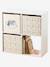 Lot 3 bacs de rangement BAYOU beige 1 - vertbaudet enfant 