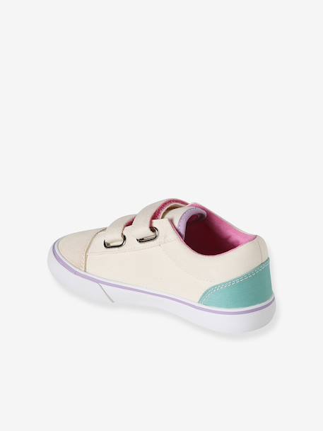 Baskets enfant fille textile beige imprimé 4 - vertbaudet enfant 