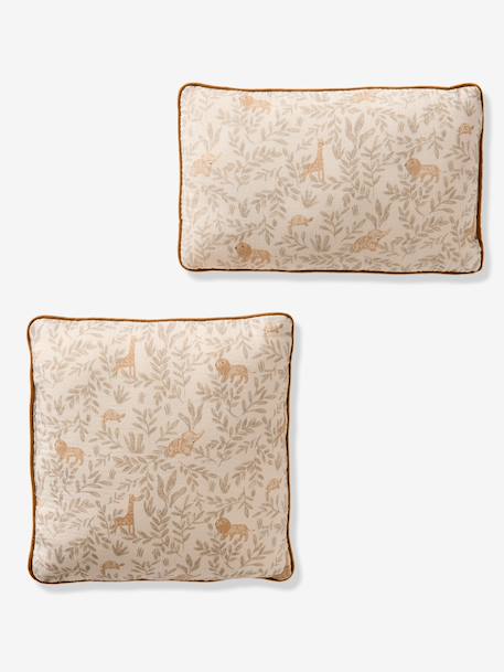Lot 2 coussins BABYLON en gaze de coton beige 3 - vertbaudet enfant 