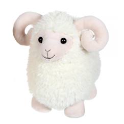 Jouet-Premier âge-Peluche - peluche funny bélier crème - 30 cm