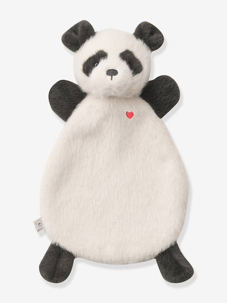 Doudou peluche Roy Panda blanc 2 - vertbaudet enfant 