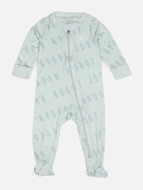 Pyjama bubble footed cover unisex Crème+Vert 4 - vertbaudet enfant 