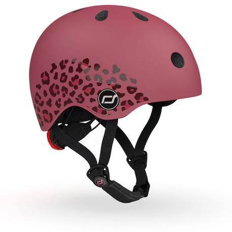 Casque wildcat xxs (45-51 cm) Rouge, noir 1 - vertbaudet enfant 