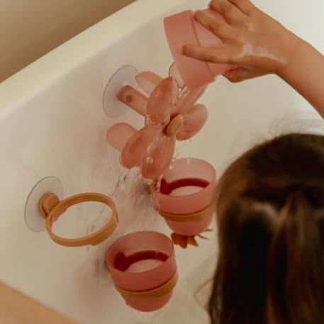 Gobelets de bain etoile de mer Bleu+Rose 10 - vertbaudet enfant 
