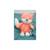 Peluche - petits musicaux les ptits féeriques renard - 17 cm Orange 2 - vertbaudet enfant 