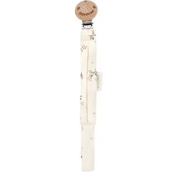 Puériculture-Attache sucette wood roseberry