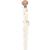 Attache sucette wood roseberry Blanc, vert, rose 1 - vertbaudet enfant 