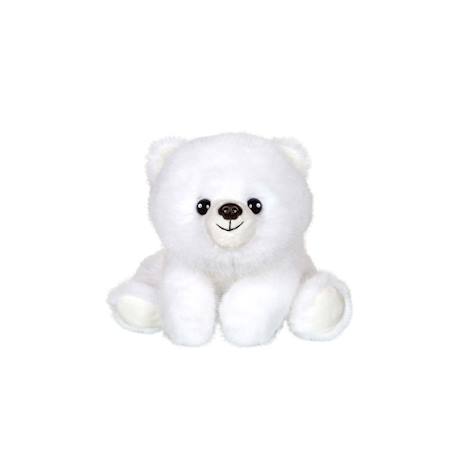 Peluche - peluche floppy choopy ours polaire blanc – 22 cm Blanc 1 - vertbaudet enfant 