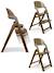 Chaise haute design pliante en bois meridio Natural graphit+Pecan graphit 8 - vertbaudet enfant 