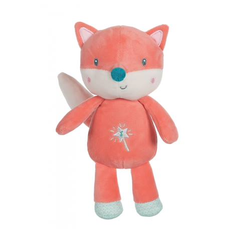 Peluche - petits musicaux les ptits féeriques renard - 17 cm Orange 1 - vertbaudet enfant 