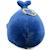 Porte-clé peluche nemu nemu kanaroa la baleine (13 cm) Bleu, blanc 2 - vertbaudet enfant 