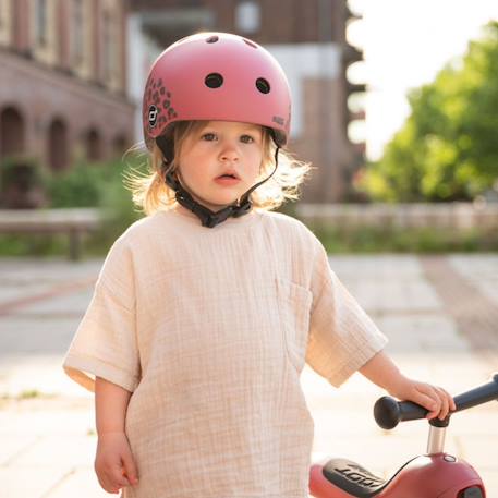 Casque wildcat xxs (45-51 cm) Rouge, noir 4 - vertbaudet enfant 