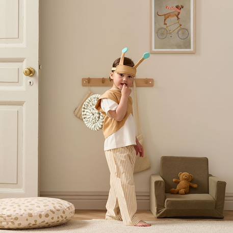 Déguisement escargot dress-up Marron, écru, bleu 3 - vertbaudet enfant 