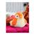 Peluche - peluche oiseau sonore birdies 14 cm - orange Orange 3 - vertbaudet enfant 