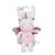 Peluche - petits musicaux les ptits féeriques licorne - 17 cm Rose 1 - vertbaudet enfant 