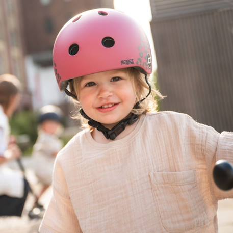 Casque wildcat xxs (45-51 cm) Rouge, noir 3 - vertbaudet enfant 