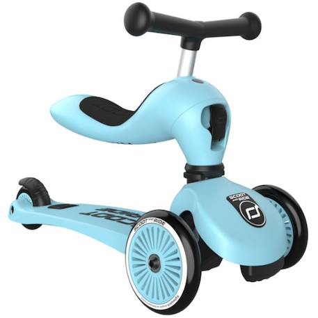 Porteur évolutif en trottinette highwaykick 1 Bleu, noir 2 - vertbaudet enfant 