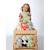 Peluche - ours beige econimals en peluche éco-conçue - 15 cm Beige 3 - vertbaudet enfant 