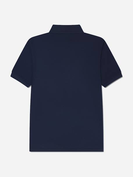 Polo à manches courtes Bleu clair+Bleu marine+Noir 4 - vertbaudet enfant 