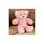 Peluche - peluche ours trendy rose poudré, l'ours à câliner, 15 cm Corail 3 - vertbaudet enfant 