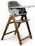 Chaise haute design pliante en bois meridio Natural graphit+Pecan graphit 7 - vertbaudet enfant 