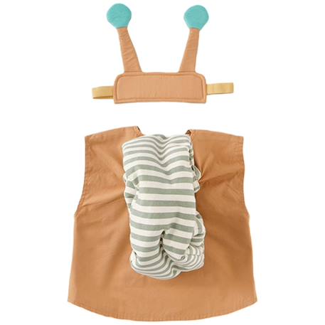 Déguisement escargot dress-up Marron, écru, bleu 2 - vertbaudet enfant 