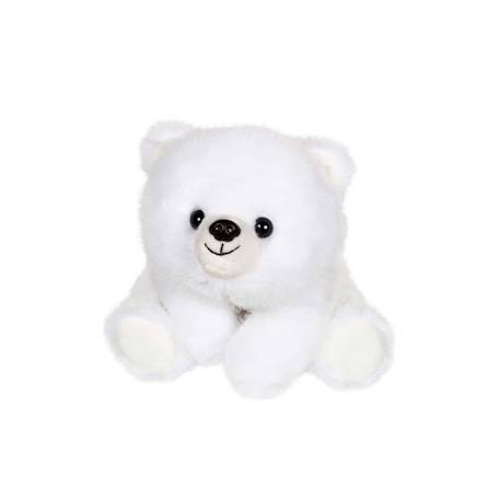 Peluche - peluche floppy choopy ours polaire blanc – 22 cm Blanc 4 - vertbaudet enfant 
