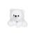Peluche - peluche floppy choopy ours polaire blanc – 22 cm Blanc 4 - vertbaudet enfant 