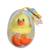 Peluche - oeuf p'tit poulailler poussin en peluche - 12 cm Jaune 1 - vertbaudet enfant 