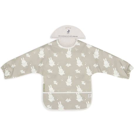 Bavoir à manches imperméable Blanc, marron clair+Blanc, rose, bleu+Bleu, blanc+Nougat miffy+Rose tendre+Vert, blanc 23 - vertbaudet enfant 